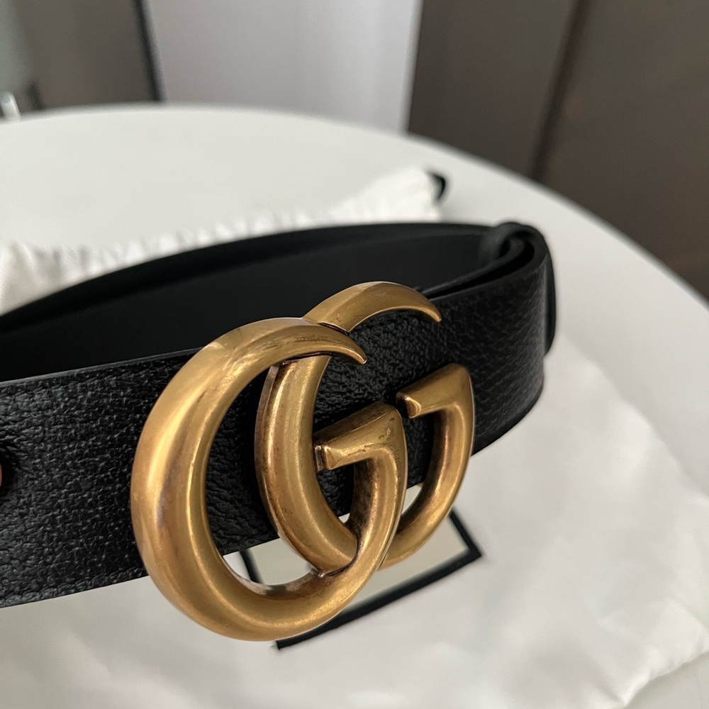 Gucci GG Marmont Wide Belt size 85 - Picture 5 of 7